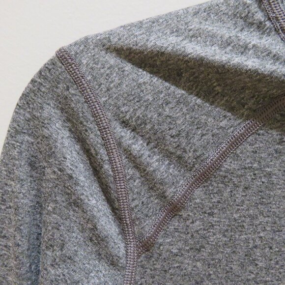 REI COOP Lightweight Base Layer Half-Zip Top in Gray Outdoor Gorpcore - Size S - Picture 5 of 14
